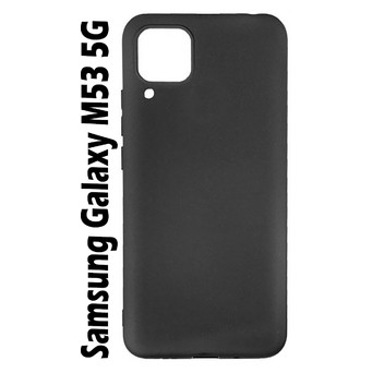 Силіконовий чохол BeCover для Samsung Galaxy M53 5G SM-M536 Black (707616) фото №1