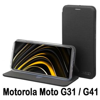 Чохол-книжка BeCover Exclusive для Motorola Moto G31 / G41 Black (707911) фото №1