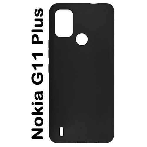 Силіконовий чохол BeCover для Nokia G11 Plus Black (707999) фото №3