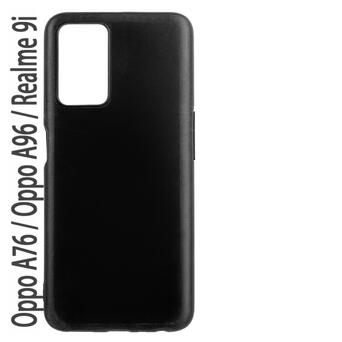 Силіконовий чохол BeCover для Oppo A76/Oppo A96/Realme 9i Black (708007) фото №9