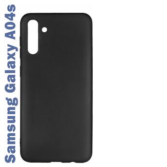 Силіконовий чохол BeCover для Samsung Galaxy A04s SM-A047 Black (708103) фото №1