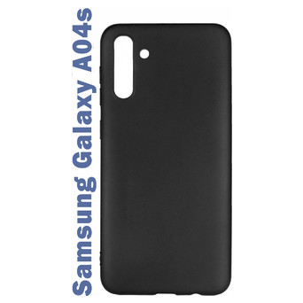 Силіконовий чохол BeCover для Samsung Galaxy A04s SM-A047 Black (708103) фото №3