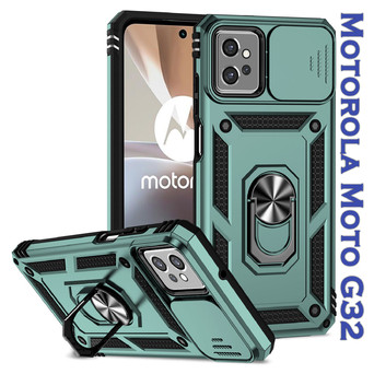 Панель Military BeCover для Motorola Moto G32 Dark Green (708179) фото №1