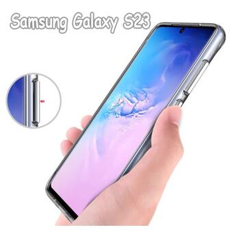 Чехол-накладка BeCover Space Case Samsung Galaxy S23 SM-S911 Transparancy (708958) фото №1