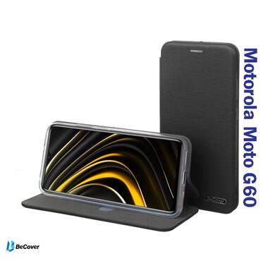 Чохол-книжка BeCover Exclusive Motorola Moto G60 / G60s Black (706996) фото №1