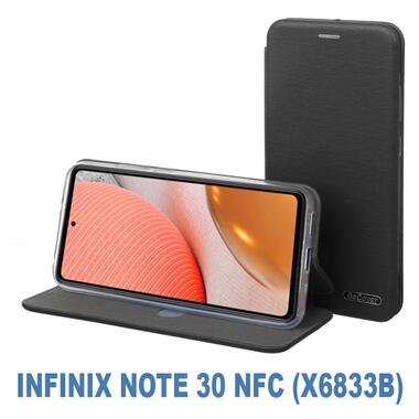 Чохол-книжка BeCover Exclusive Infinix Note 30 NFC (X6833B) Black (710227) фото №1