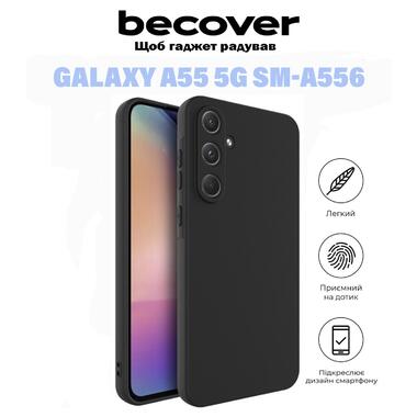 Силіконовий чохол BeCover Samsung Galaxy A55 5G SM-A556 Black (710898) фото №1