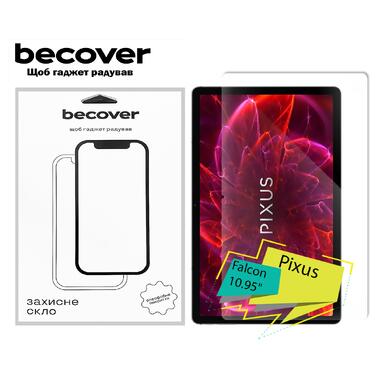 Защитное стекло BeCover Pixus Falcon 10.95 (713042) фото №1