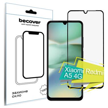 Защитное стекло BeCover Xiaomi Redmi A5 4G Black (713418)  фото №1
