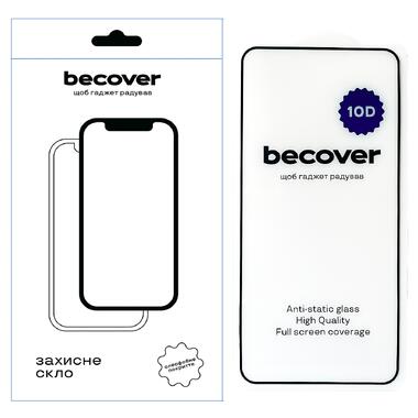 Защитное стекло BeCover Xiaomi Redmi Note 14 4G 10D Black (713098)  фото №1