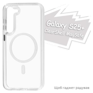 Чохол-накладка BeCover ClearShell (MagSafe) Samsung Galaxy S25 Plus SM-S936 Transparancy (713399) фото №2