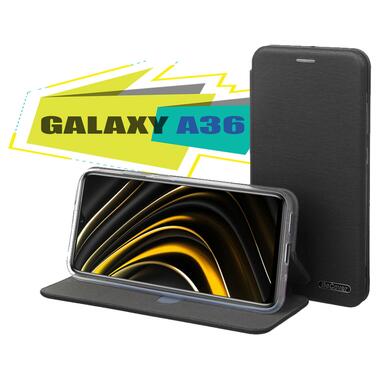 Чохол-книжка BeCover Exclusive Samsung Galaxy A36 SM-A366 Black (713027) фото №6
