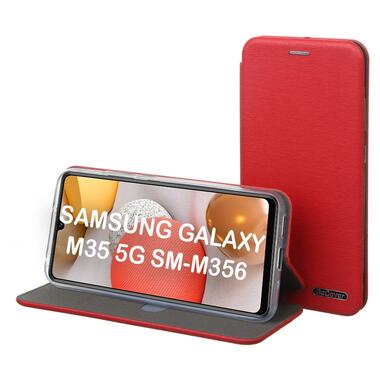 Чохол-книжка BeCover Exclusive Samsung Galaxy M35 5G SM-M356 Red (711539) фото №1