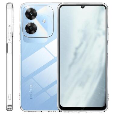 Силиконовый чехол BeCover Realme Note 60 Transparancy (713014) фото №2