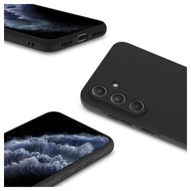 Силиконовый чехол BeCover Samsung Galaxy A36 SM-A366 Black (713023) фото №3