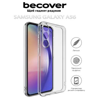 Силиконовый чехол BeCover Samsung Galaxy A56 SM-A566 Transparancy (712899) фото №2