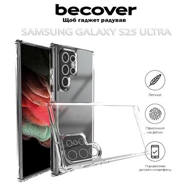 Силиконовый чехол BeCover Samsung Galaxy S25 Ultra SM-S938 Transparancy (712903) фото №2