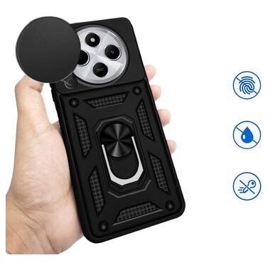 Панель Military BeCover Xiaomi Redmi A4 5G Black (712875) фото №3