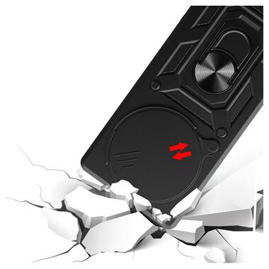 Панель Military BeCover Xiaomi Redmi A4 5G Black (712875) фото №5