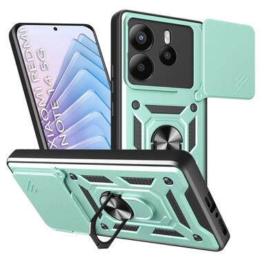 Панель Military BeCover Xiaomi Redmi Note 14 5G Dark Green (712868) фото №1