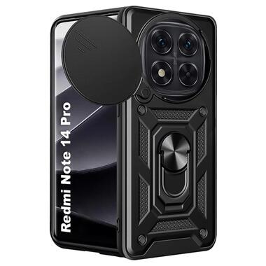 Панель Military BeCover Xiaomi Redmi Note 14 Pro 5G Black (712869) фото №1