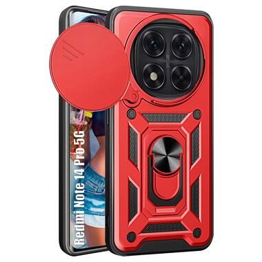 Панель Military BeCover Xiaomi Redmi Note 14 Pro 5G Red (713096) фото №1