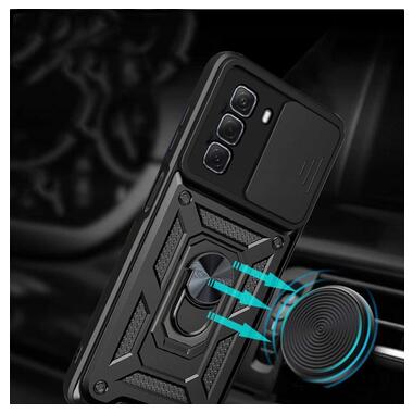 Панель Military BeCover Infinix Hot 50 (X6720) Black (713046) фото №5