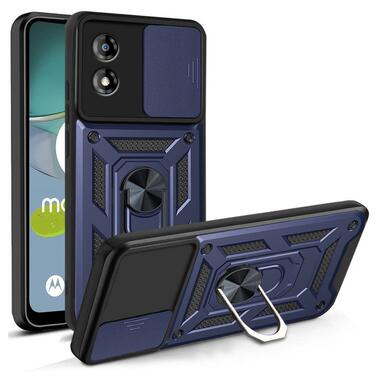 Панель Military BeCover Motorola Moto E14 Blue (713053) фото №2