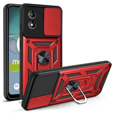 Панель Military BeCover Motorola Moto E14 Red (713055) фото №2