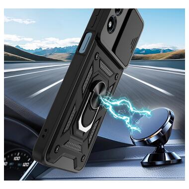 Панель Military BeCover Motorola Moto G04/G04s Black (713062) фото №3