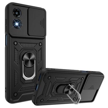 Панель Military BeCover Motorola Moto G04/G04s Black (713062) фото №1