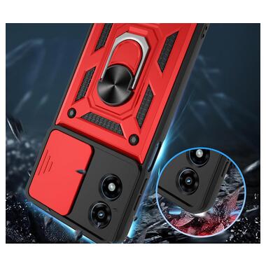 Панель Military BeCover Motorola Moto G04/G04s Red (713065) фото №2