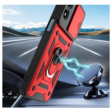 Панель Military BeCover Motorola Moto G04/G04s Red (713065) фото №3