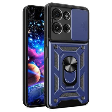 Панель Military BeCover Motorola Moto G75 Blue (713061) фото №2
