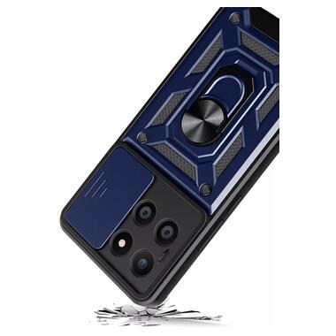Панель Military BeCover Motorola Moto G75 Blue (713061) фото №3