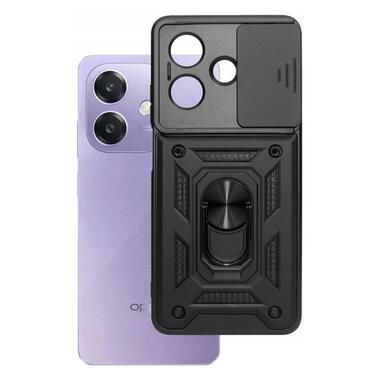 Панель Military BeCover Oppo A3 4G / А3х 4G / A40m Black (713077) фото №1
