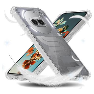 Панель Anti-Shock BeCover Nothing Phone (2a) Plus Clear (713160) фото №3