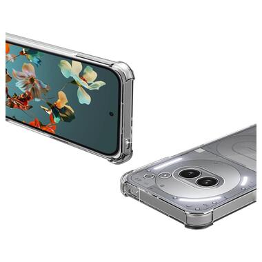 Панель Anti-Shock BeCover Nothing Phone (2a) Plus Clear (713160) фото №4