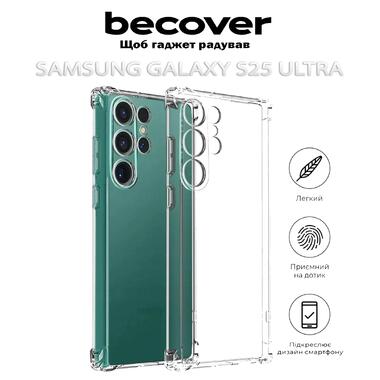 Панель Anti-Shock BeCover Samsung Galaxy S25 Ultra SM-S938 Clear (712904) фото №1