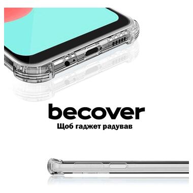 Панель Anti-Shock BeCover Tecno Spark 30 Pro (KL7) Clear (713155) фото №3