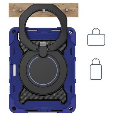 Бронированный противоударный чехол-подставка Becover Apple iPad Pro 11 M4 2024 Blue (711928) фото №5