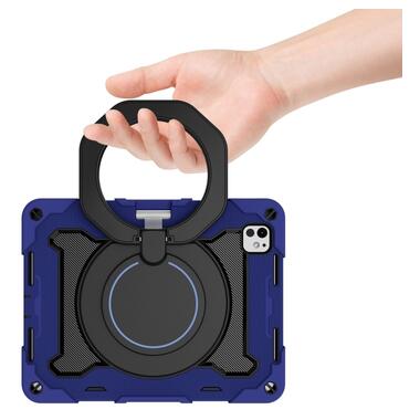 Бронированный противоударный чехол-подставка Becover Apple iPad Pro 11 M4 2024 Blue (711928) фото №4