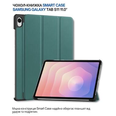 Чехол-книжка BeCover Smart Case Samsung Galaxy Tab S11 (SM-X730/X736) 11.0 Dark Green (714648) фото №1
