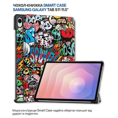 Чехол-книжка BeCover Smart Case Samsung Galaxy Tab S11 (SM-X730/X736) 11.0 Graffiti (714655) фото №1