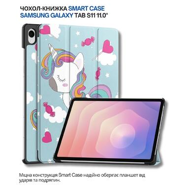 Чехол-книжка BeCover Smart Case Samsung Galaxy Tab S11 (SM-X730/X736) 11.0 Unicorn (714656) фото №1
