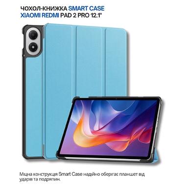 Чехол-книжка BeCover Smart Case Xiaomi Redmi Pad 2 Pro 12.1 Light Blue (714631) фото №1