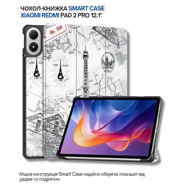 Чехол-книжка BeCover Smart Case Xiaomi Redmi Pad 2 Pro 12.1 Paris (714641) фото №1
