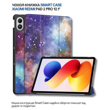 Чехол-книжка BeCover Smart Case Xiaomi Redmi Pad 2 Pro 12.1 Space (714642) фото №1