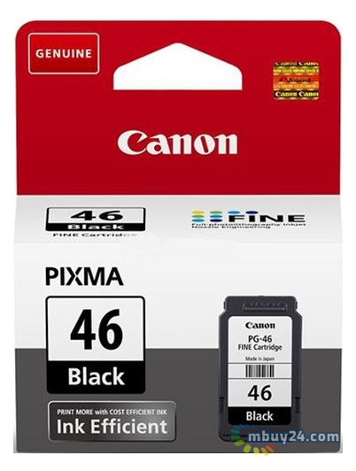 Картридж струминний Canon PG-46 Black (9059B001AA) фото №1
