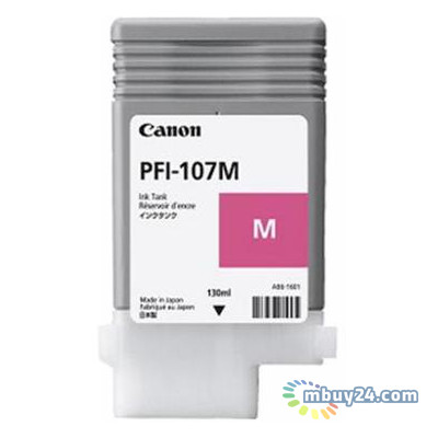 Картридж струминний Canon PFI-107 (6707B001AA) Magenta фото №1